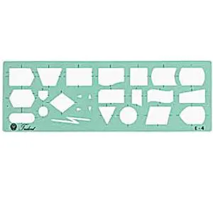 Gabarito eletrônico fluxogramas E-4 - Trident