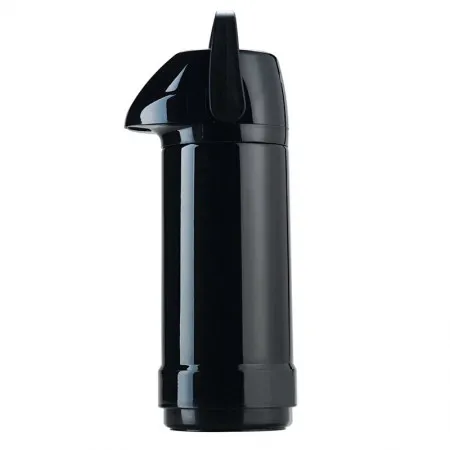 Garrafa térmica de pressão GLP polipropileno 1L Preta - Invicta