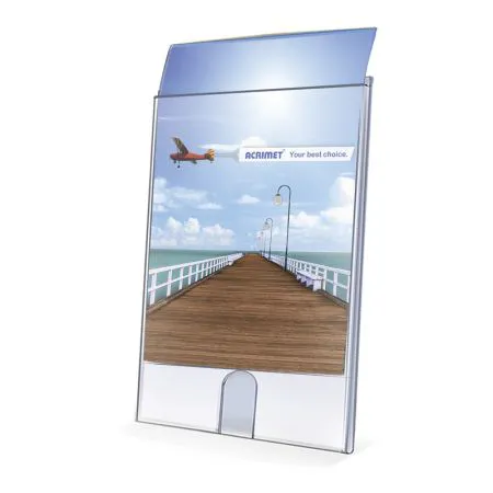 Quadro multiuso A5 com dupla face Cristal - 875.0 - Acrimet