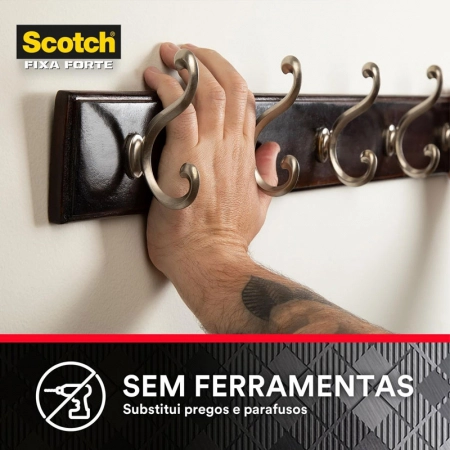 Fita dupla face fixa forte espuma Cinza Extreme 12mmx2m - 3M