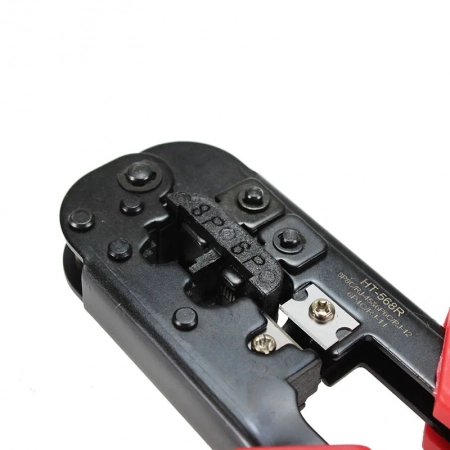 Alicate crimpador com catraca HT568R - Speedlan