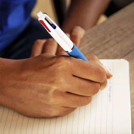 Caneta esferográfica 1.0 retrátil 4 cores blister - Bic