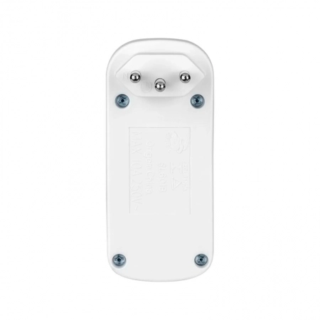 Adaptador 2 saidas 2P+T c/ 2 portas USB WI331 - Multilaser