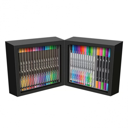 Kit lettering Intensity com 34 itens - Bic