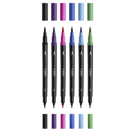 Kit lettering Intensity com 34 itens - Bic