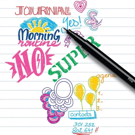 Kit tons pastéis com 12 itens - Bic