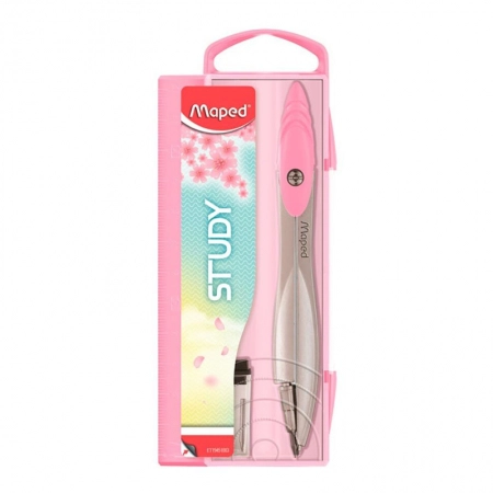 Compasso Metal Study Pastel sem tira linha 194510 - Maped