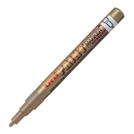 Pincel marcador permanente Paint Marker Ouro PX-21 - Uni-Paint