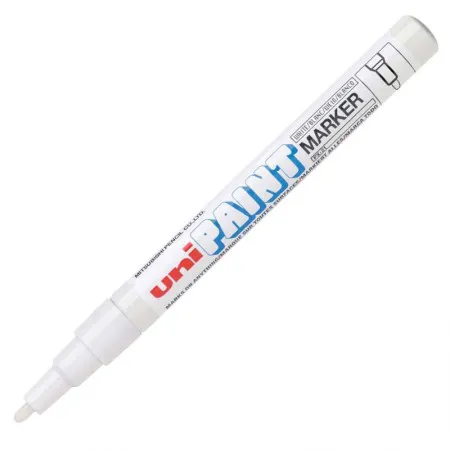 Pincel marcador permanente Paint Marker Branco PX-21 - Uni-Paint