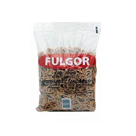 Elástico látex n8 japones pequeno pacote 1kg - Fulgor