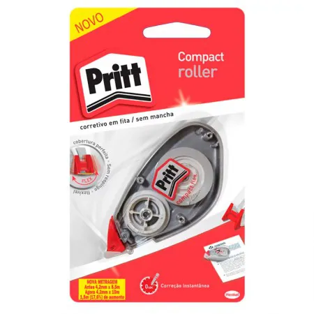 Corretivo em fita Pritt Compact Roller - 4,2mmx10m - 2160399 - Henkel