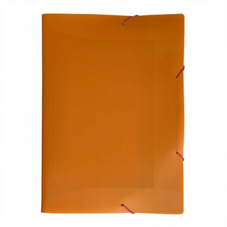 Pasta com aba elástico A4 Full Color Laranja 0442.K - Dello