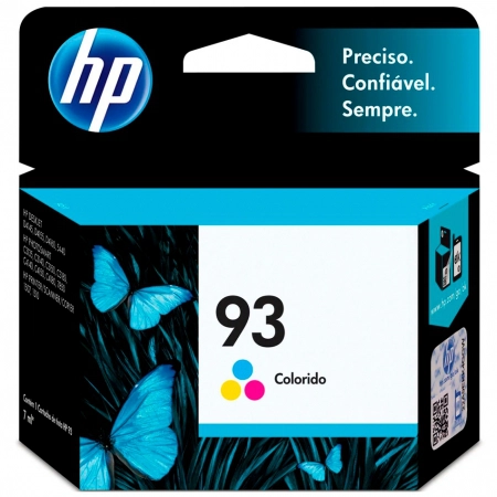 Cartucho HP 93 Original C9361WB cores p/ PSC 1507, 1510, Photosmart C3140, C3150