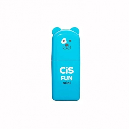 Pincel marca texto Fun Mini Azul Neon - Cis