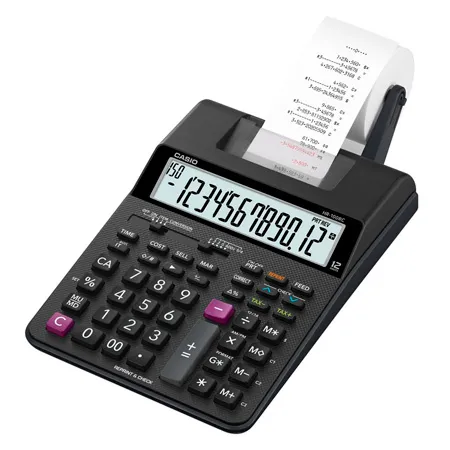 Calculadora de Mesa com Bobina 12 Digitos HR-100RC  bivolt - Casio