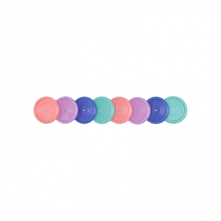 Discos e elástico caderno inteligente Mar Tropical 23mm CI231046