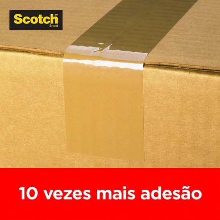 Fita para embalagem transparente - 45mm x 45m - 5802 - 3M
