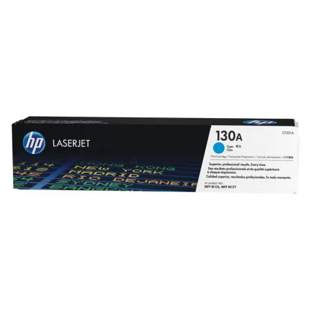Toner HP 130A Original CF351AB Ciano p/ Laserjet M176n, M177fw