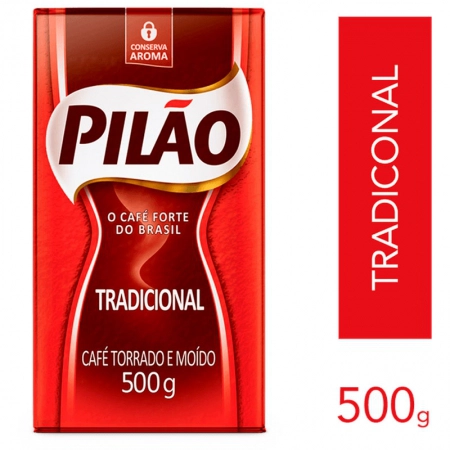 Café em Pó Tradicional 500g vácuo - Pilão
