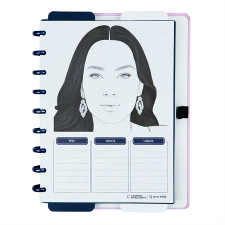 Caderno inteligente grande BT Dream by Bruna Tavares - CIGD4158