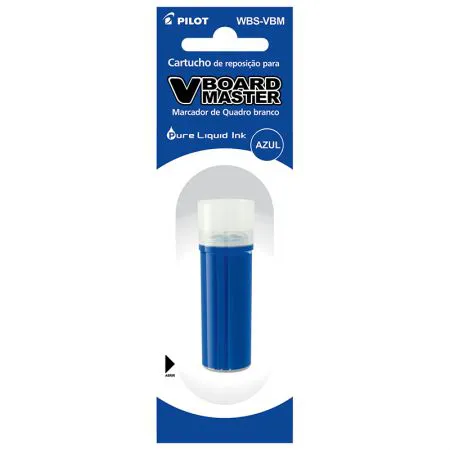 Refil de pincel p/quadro branco Azul Board Master - Pilot