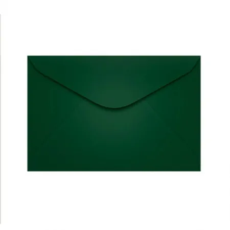 Envelope Color Plus Verde Escuro 72x108mm 100und Scrity