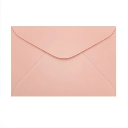 Envelope Color Plus Rosa Claro 72x108mm - caixa com 100 unidades - Scrity