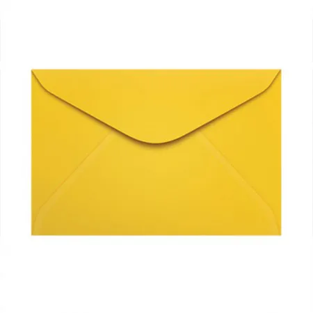 Envelope Color Plus Amarelo 72x108mm 100und Scrity