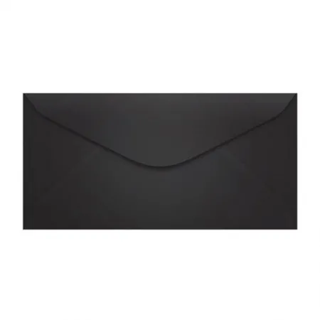 Envelope Color Plus Preto 114x229mm 100und Scrity