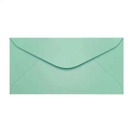 Envelope Color Plus Verde Claro 114x229mm 100und Scrity