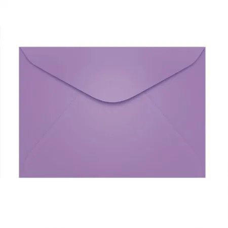 Envelope Color Plus Roxo 114x162mm 100 unid Scrity