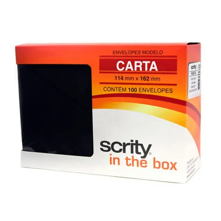 Envelope Color Plus Café 114x162mm 100und Scrity