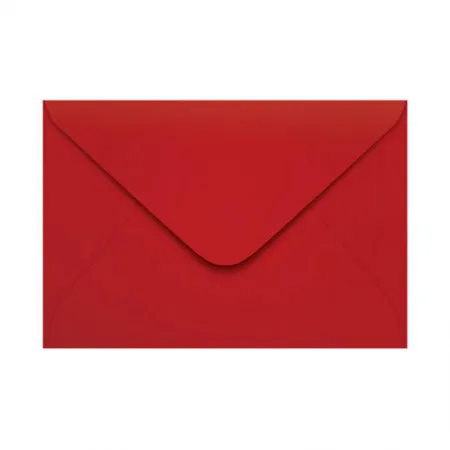 Envelope Color Plus Vermelho 160x235mm - caixa com 100 unidades - Scrity