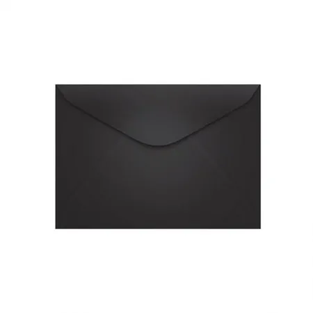 Envelope Color Plus Preto 114x162mm 100und Scrity