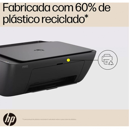 Impressora multifuncional Deskjet Ink Advantage 2874 (6W7G2A) - HP