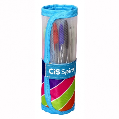 Caneta esferográfica Spiro Rollerset Azul com 29 unidades - Cis