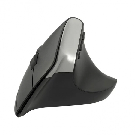 Mouse sem fio vertical 2.4GHz 1600 dpi Preto MO384 - Multilaser