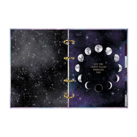 Fichário colegial 4 argolas Magic 313408 - Tilibra