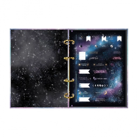 Fichário colegial 4 argolas Magic 313408 - Tilibra