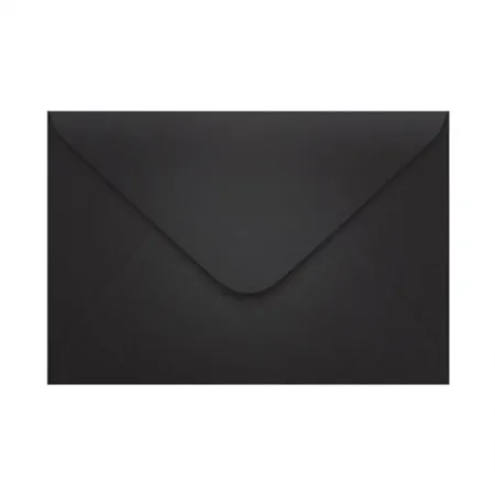 Envelope Color Plus Preto 160x235mm - caixa com 100 unidades - Scrity