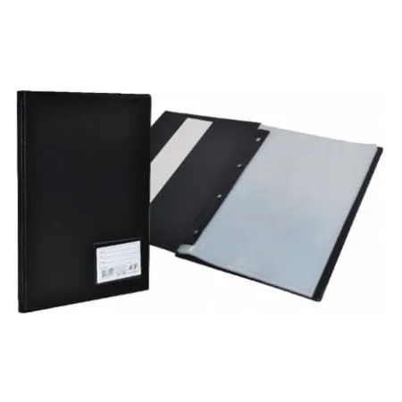 Pasta catálogo com visor - 124M - com 50 plásticos - ACP
