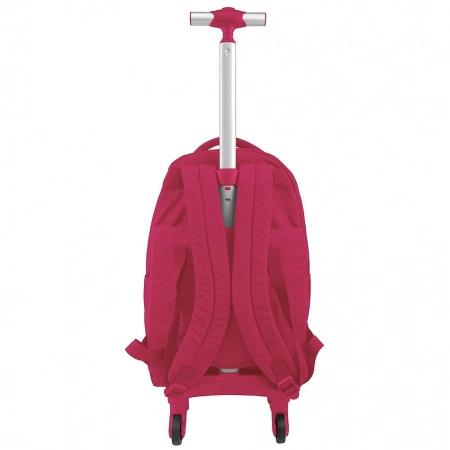 Mochila escolar grande com roda - 351539 - Académie Cereja - Tilibra