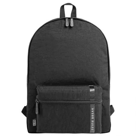 Mochila escolar grande sem roda - 336505 - Académie Young Preta - Tilibra