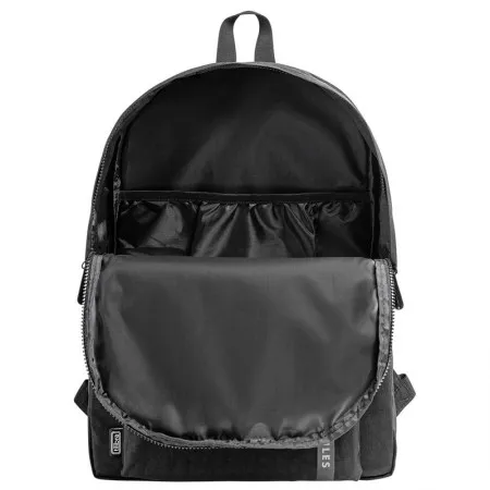 Mochila escolar grande sem roda - 336505 - Académie Young Preta - Tilibra