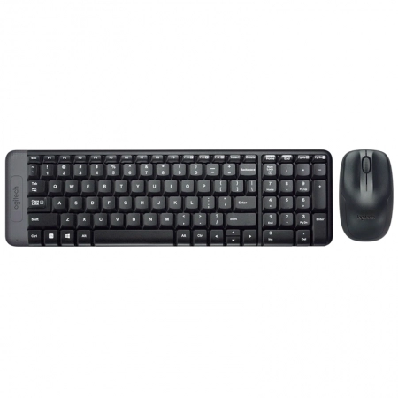 Teclado e mouse sem fio MK220 - Logitech