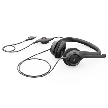 Headset USB H390 Clearchat Comfort Preto - Logitech