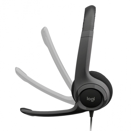 Headset USB H390 Clearchat Comfort Preto - Logitech