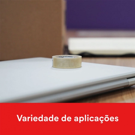 Fita adesiva durex transparente 12mmx50m - 3M