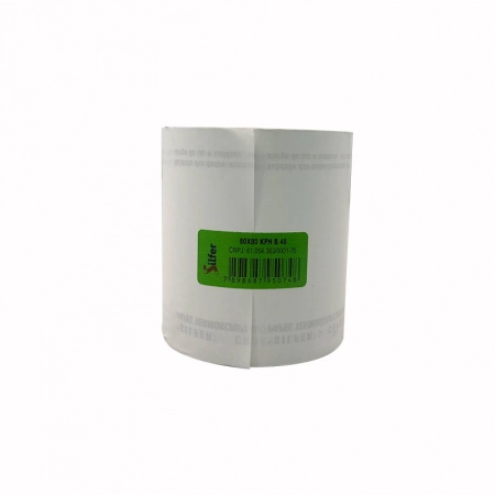 Bobina térmica para relógio de ponto 80x80 - Silfer