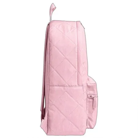Mochila escolar grande sem roda - 336491 - Happy Rosa - Tilibra